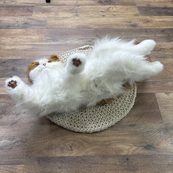 Fur Real Friends Lulu My Cuddlin Kitty Cat Interactive Plush Orange White - Picture 5 of 8